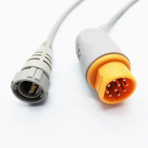 Wholesale Argon Connector Invasive Blood Pressure Cable Siemens Compatible =0.6lb Weight from china suppliers