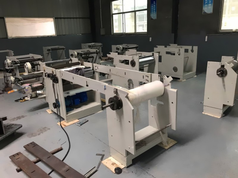 K-60-I Medical Plasters Roll Coating Machine For PE Non Woven Fabric Cotton Fabric
