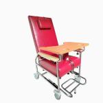Medical Carbon Steel Hospital Patient Recliners With Leather Seat Trim