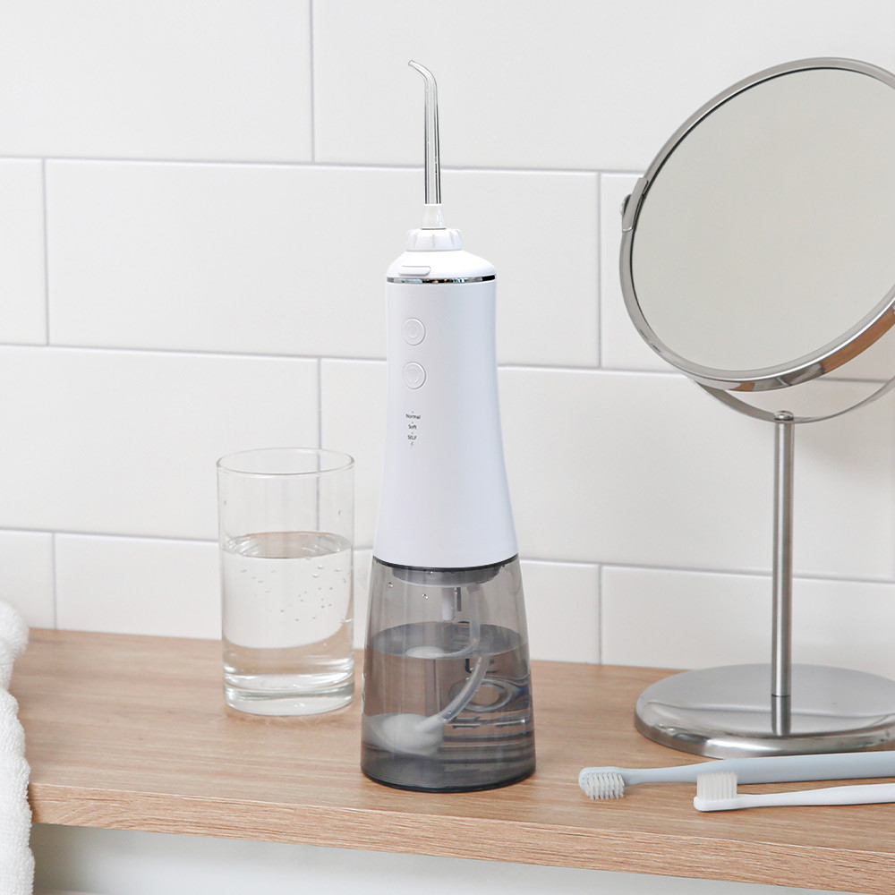 FCC Cordless Freedom Water Flosser , Rechargeable Portable Dental Oral Irrigator