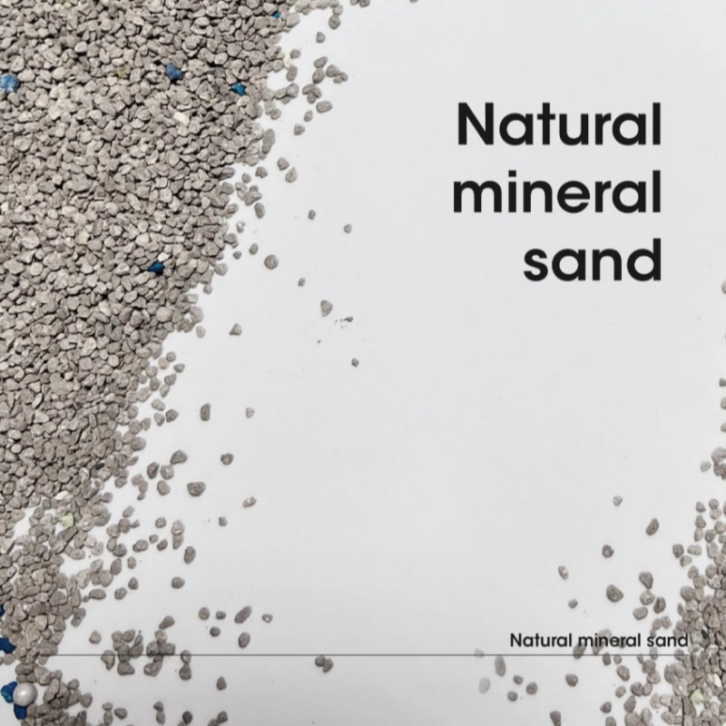 Grey Ore Cat Litter OEM ODM Dustless Cat Litter Sustainable