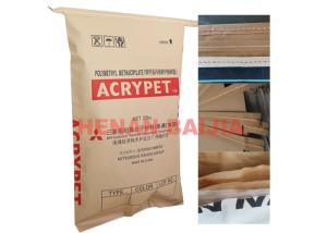 Wholesale Industrial Perforated Sewn Open Mouth Multiwall Paper Bags Flexo Print 60g - 120g / M2 from china suppliers