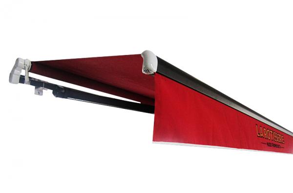 Outdoor aluminum card type retractable awning for patio, patio, shop, hotel awning