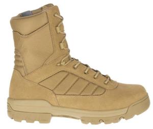 Wholesale YKK Zipper Military Combat Boots Tan Tactical Boots Slip Resistant from china suppliers