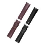2 Piece 20mm Genuine Cow Leather Watch Strap Bands