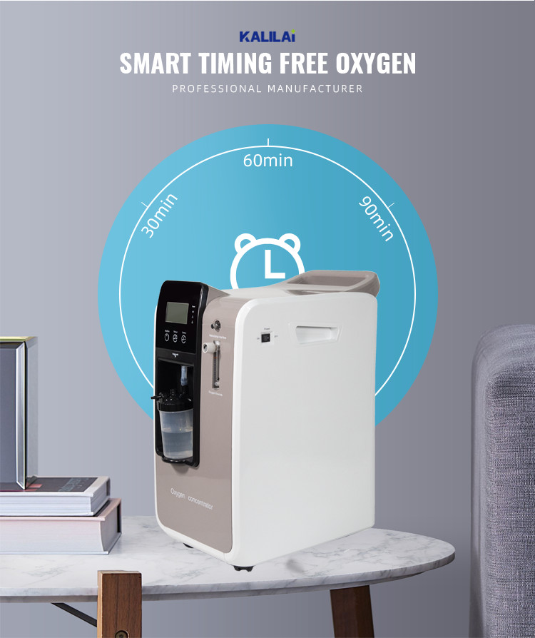 Healthcare Medical Oxygen Concentrator High Purity Continuous Flow Oxygen Concentrator