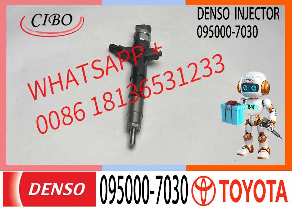 High Quality Fuel Injector 095000-7030/095000-6710 Diesel Fuel Injector 23670-39185/23670-30120 For Toyota Truck