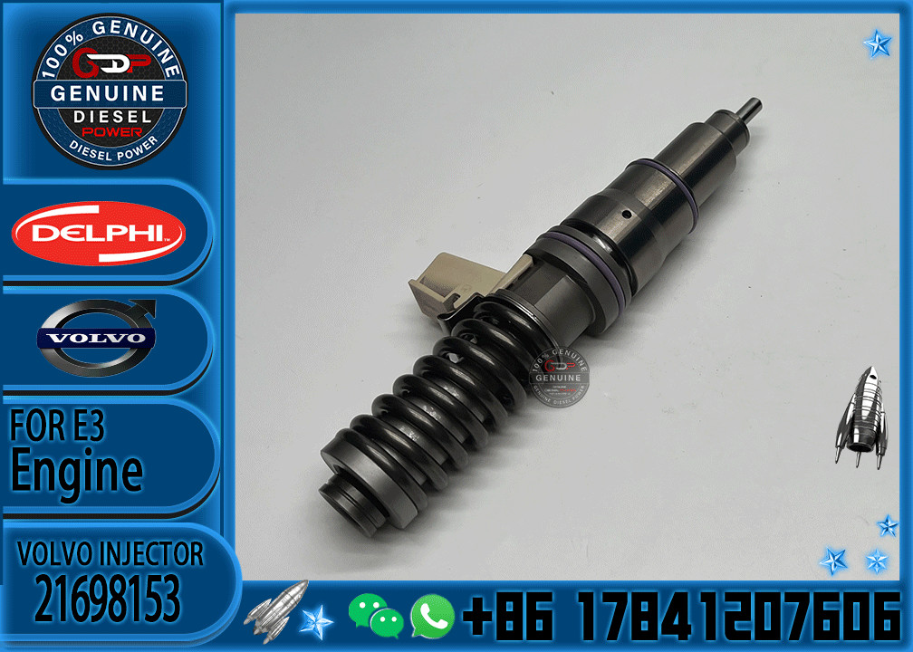 Diesel Engine Fuel Injector 21698153 5001867216 7420708597 20708597 7421582094 7421644596 21582094 85003948 For VOL