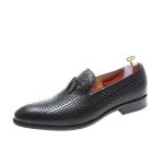 3D Embosses Mens Pointed Toe Dress Shoes Outdoor Height Increasing