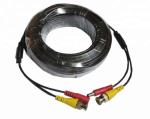 CCTV System Black Jacket BNC DC Camera Surveillance Cable