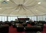 Water Resistant Large Aluminum Glass Marquee Tents For Birthday Party