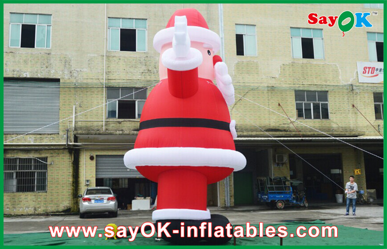 Outdoor Giant Inflatable Holiday Decorations Inflatables Santa Claus For Chrismas
