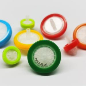 Wholesale OEM Disposable 0.45μm PES Syringe Filter 13mm 25mm 33mm Diameter from china suppliers