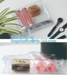 slider bag /clear waterproof cosmetic packaging bag, slider bag plastic zipper