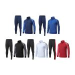 Adult Size S Long-Sleeved Football Clothes Breathable Comfortable Team Logo