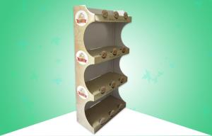 Wholesale 4 - Shelf Cardboard Free Standing Display Units FSDU For Selling Banana Chips from china suppliers