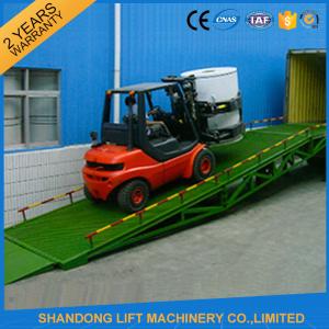 Wholesale Shipping Container Heavy Duty Industrial Loading Ramps , Steel Loading Dock Truck Ramps from china suppliers
