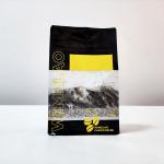 250g Coffee Powder Food Packaging Pouch Flat Bottom With Zipper Lock