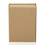 CMYK Color Recyclable Book Shaped Gift Box Foldable Paper Box For Clothing Gift