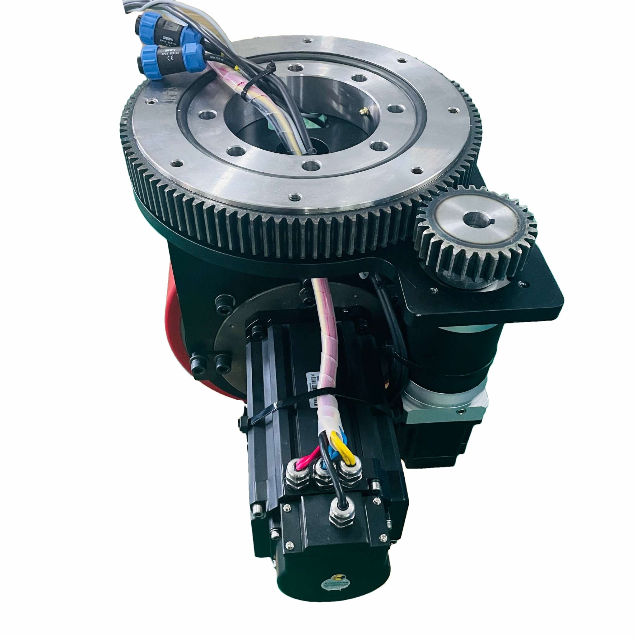 Aluminum OEM AGV Steering Wheel DC Motors And Wheels Drive Assembly