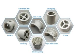 Wholesale Alkali Resistant Ceramic Pall Ring Packing from china suppliers