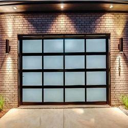 Wholesale Modern Automatic Aluminum Clear Panel Steel Bi-Fold Garage Door from china suppliers