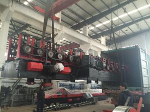 Auto C / Z Purlin Roll Forming Machine For Light Steel Structure Buildings