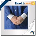 Non Woven Disposable Isolation Gowns 20-60G Protective Wear Blue / Yellow /