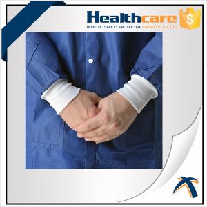 Wholesale Non Woven Disposable Isolation Gowns 20-60G Protective Wear Blue / Yellow / White Color from china suppliers