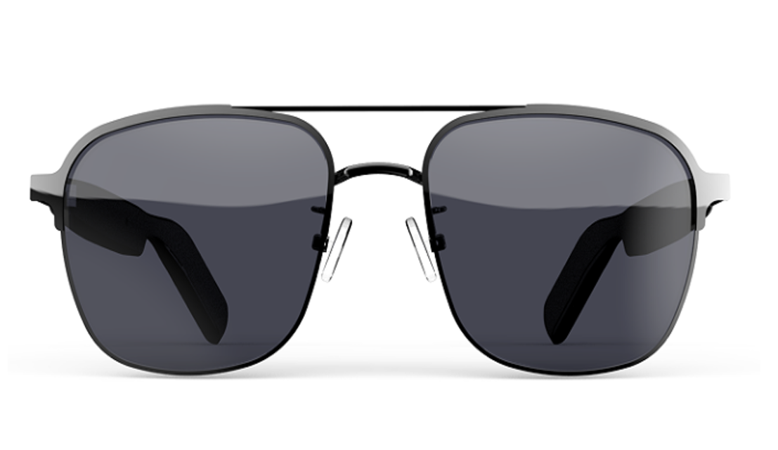 Smart Audio Glasses,Hi-Fi Sound, MEMS Mic, Type-C, 40g, ZK5756C, for cyclists, runners, office commuters, and remote workers
