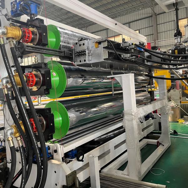 20000 KG Motor SIEMENS /WEG 600-3000 mm Wide Plastic PP PE HIPS ABS Sheet Board