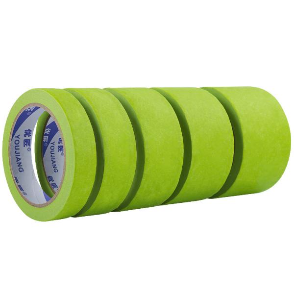 Eco Friendly 1.88 Inch Eco Friendly Adhesive Green Paper Frog Painters Masking