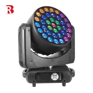 Wholesale 37X15w RGBW Zoom Beam LED Moving Head Lights Stage Lighting For Disco Wash from china suppliers