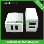 popular travel charger 5V 2A dual usb wall charger