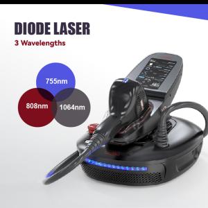 Wholesale Personal Care Home Diode Laser 755 808 1064nm for Skin Rejuvenation and Hair Removal from china suppliers