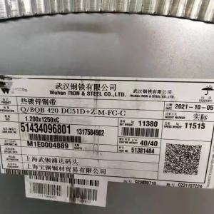 Wholesale 0.3mm 1250mm Galvanized Steel Coil Z275 Anti Finger Print from china suppliers