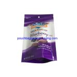Zipper Resealable Stand Up Bags， Snack Food Tea Packing Pouches - 100 pack