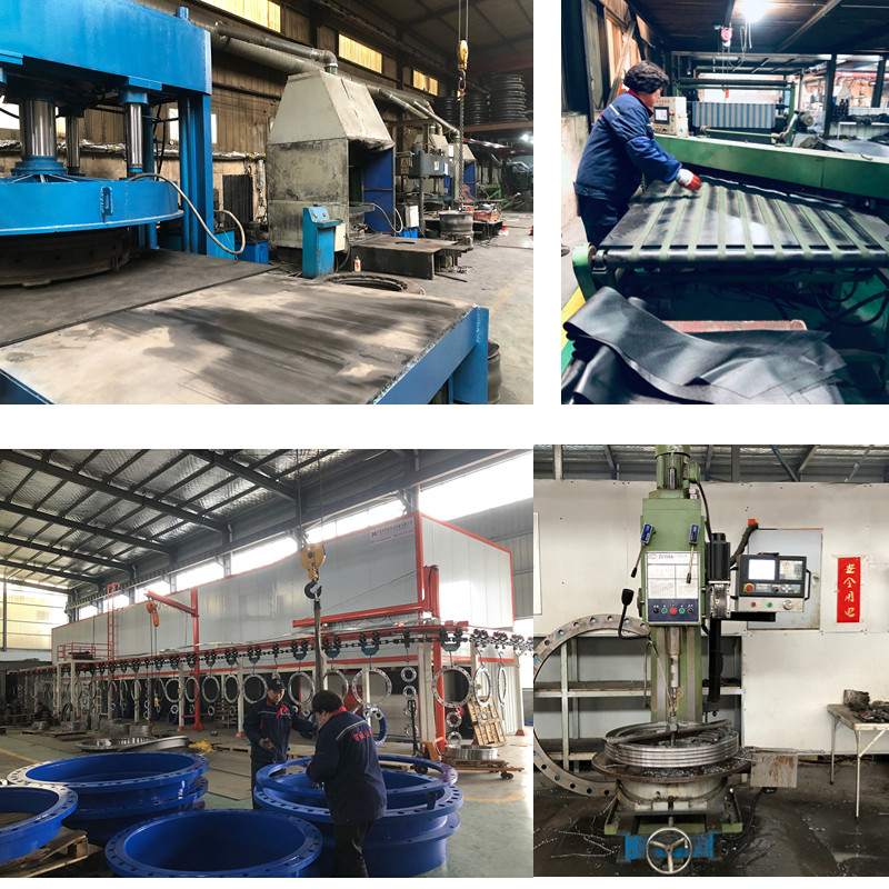 EPDM lined concentrically but with different diameters Customized Standard Full Ptfe Lined Carbon Steel Straight Pipe Price List