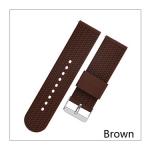 Smart Wrist Silicone Watch Strap Flat Head Anti Sweat 18mm 20mm 22mm 24mm