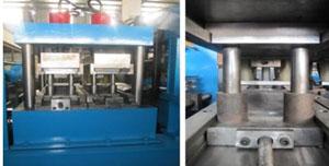 High Power Silo Sidewall Roll Forming Machine With 1250 Mm - 1500 Mm