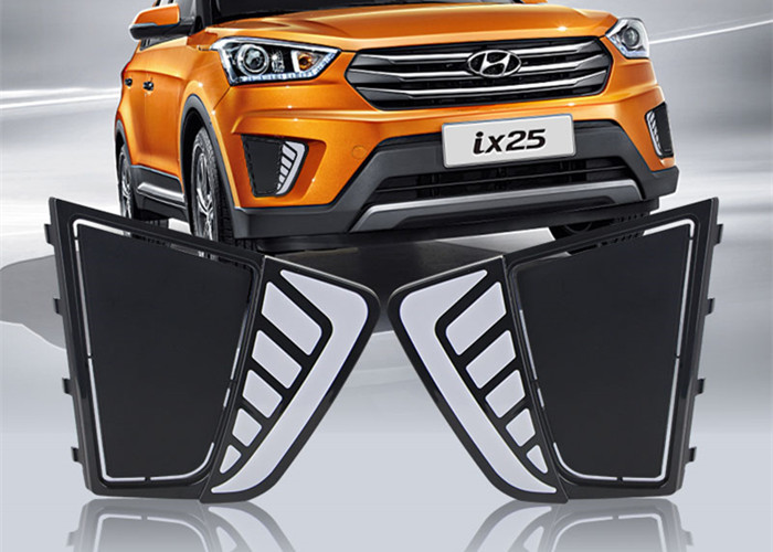 Mustang Style LED Daytime Running Lights for Hyundai 2014 2015 IX25 Creta