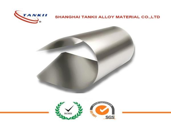 Purity ＞ 99.6 % Industrial Pure Nickel Strip , Nickel 200 Strip for Aviation /