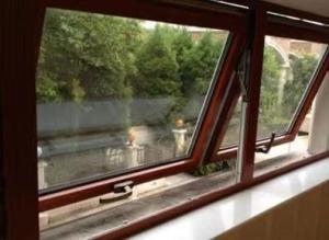 Wholesale Fluorocarbon Spray Aluminium Glass Windows Personalised and Customisable Top Hung Window from china suppliers