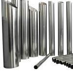 200 300 Series Seamless SS Pipe 10mm Polishing Surface 8K Welded Round