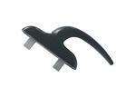 Bedroom Entrance Interior Door Levers , Die Casting Glass Lever Door Handles