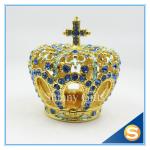Luxury home decoration Crown shape wedding gifts personal Trinket box display
