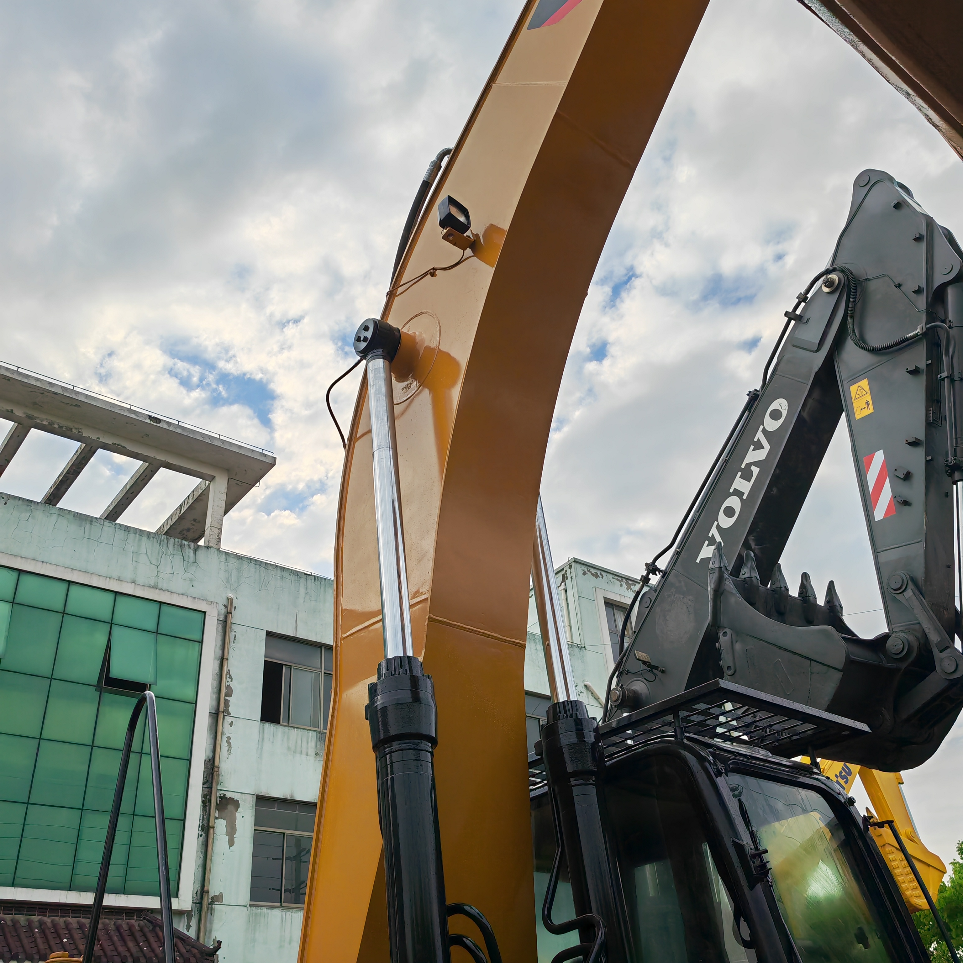 yellow color high digging power used cat336d /second hand excavator cat336d on sale