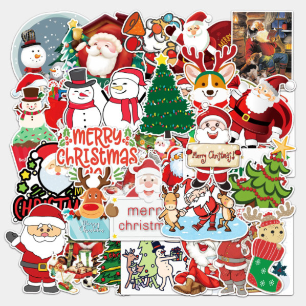 50pcs Cartoon Graffiti Stickers Eco Friendly PVC Waterproof