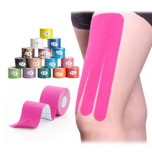 Wholesale medical skims workout body knee wrap athletic precut tapes 5cm 10cm waterproof kinesioes muscle sports kinesiology tape from china suppliers