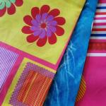Pigment Print 70GSM 240CM Polyester Material Fabric